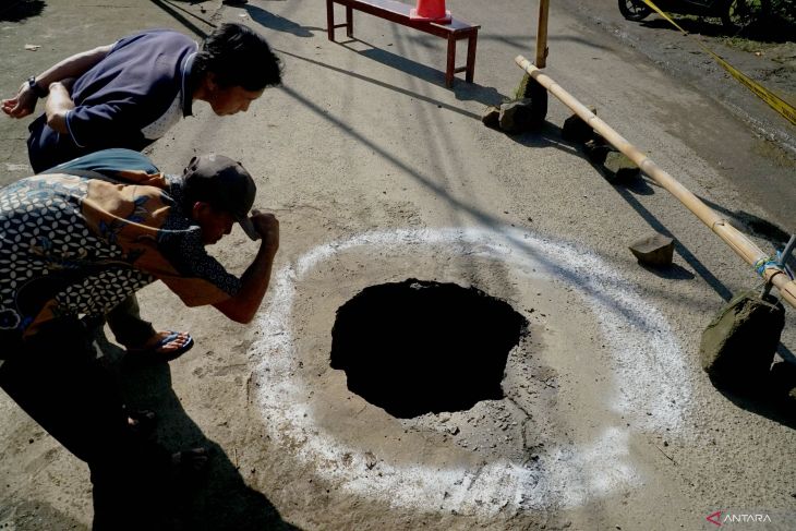 Fenomena sinkhole di Tulungagung
