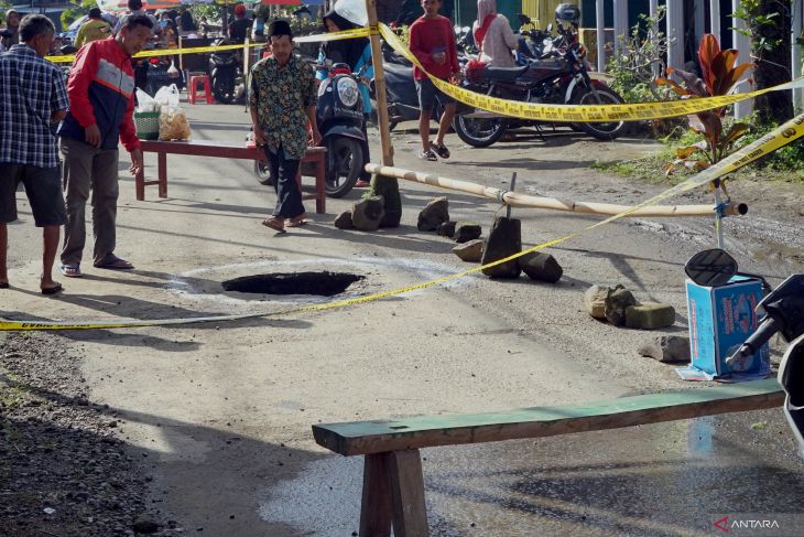 Fenomena sinkhole di Tulungagung