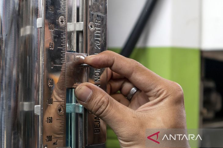 Sidak kualitas dan takaran bbm di SPBU Kota Cimahi