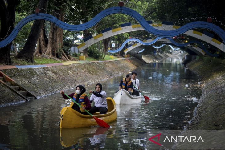 Ngabuburit wisata kano gratis di Tangerang
