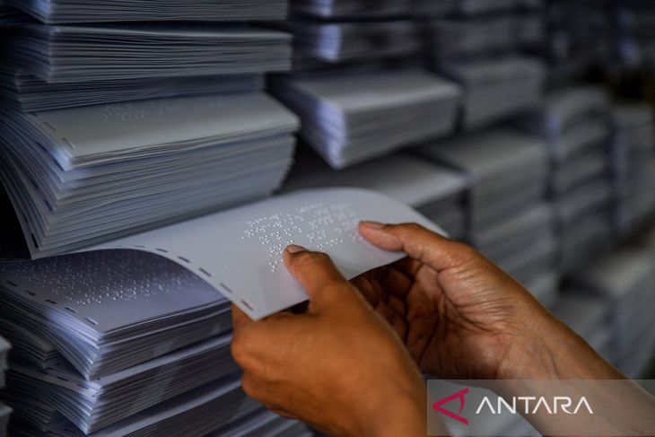 Produksi Al Quran Braille di Bandung