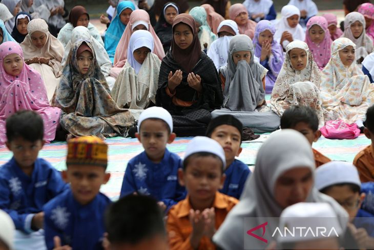 FOTO - Praktik pembelajaran bulan Ramadhan
