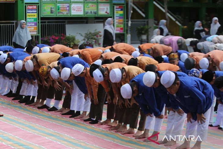 FOTO - Praktik pembelajaran bulan Ramadhan