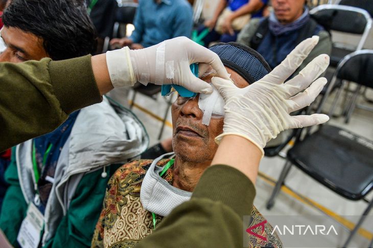 Capaian jumlah operasi katarak gratis Kemensos