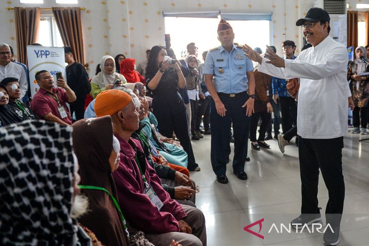 Kunjungan kerja Mensos di Bandung