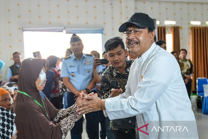 Kunjungan kerja Mensos di Bandung