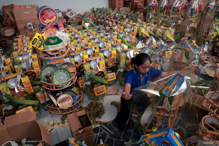 Penjualan parsel Lebaran di Blitar