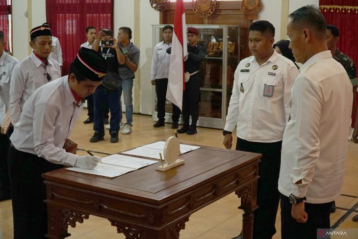 Ikrar Setia NKRI Napiter di LP Tulungagung