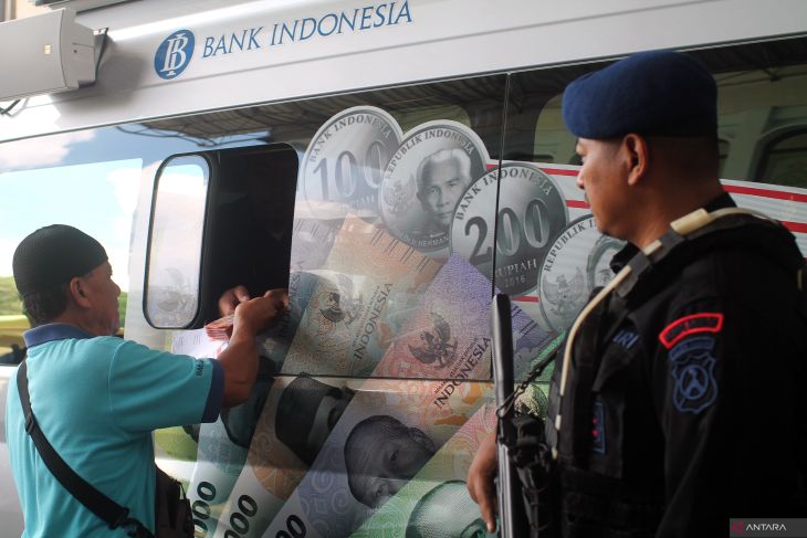 Layanan penukaran uang baru Bank Indonesia
