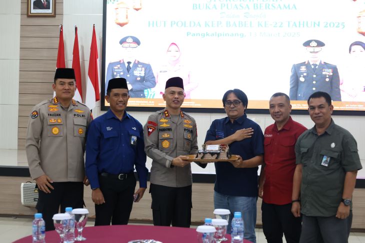 Ucapana selamat ulang tahun ke 22 Polda Babel