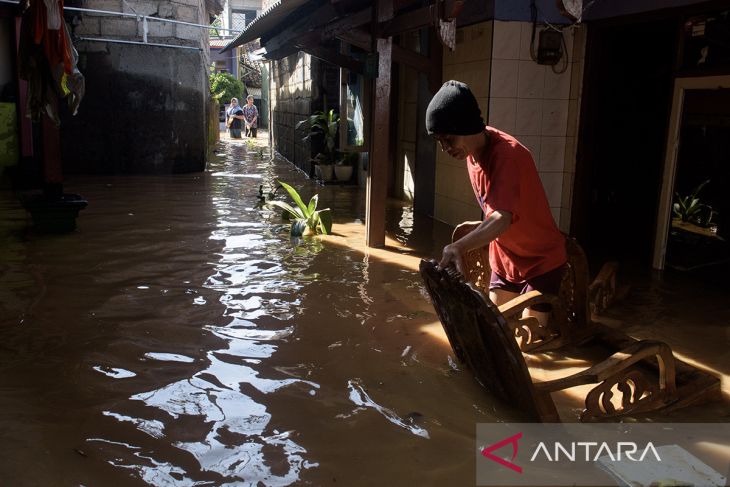 Banjir merendam Cimanggung Sumedang