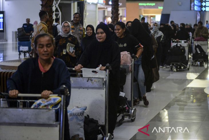 Pemerintah pulangkan 193 PMI dari Arab Saudi