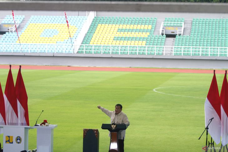Presiden resmikan 17 Stadion di Indonesia