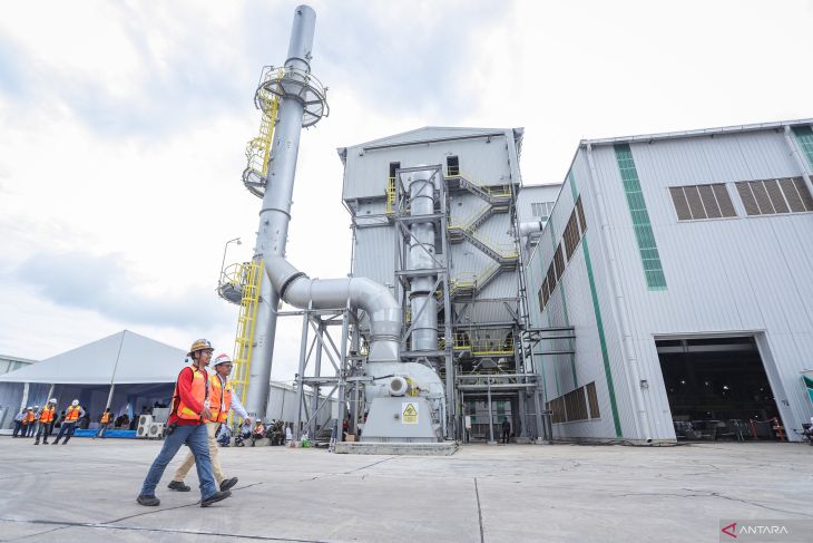 Presiden resmikan pabrik pemurnian logam mulia PTFI