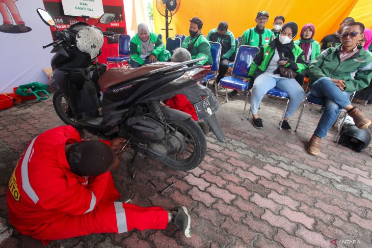 Layanan servis dan ganti oli gratis dari Baznas