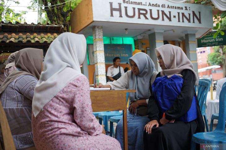 Mudik santri di Jombang