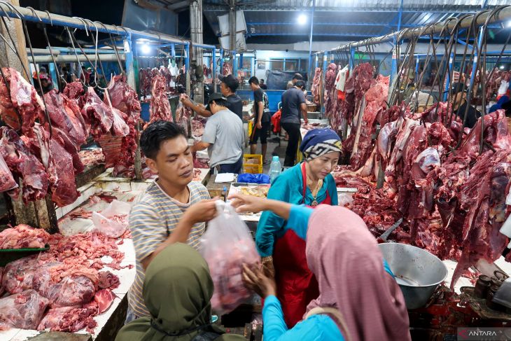 Sidak daging jelang Lebaran