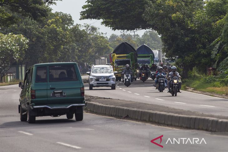 Arus mudik H-4 di Pantura