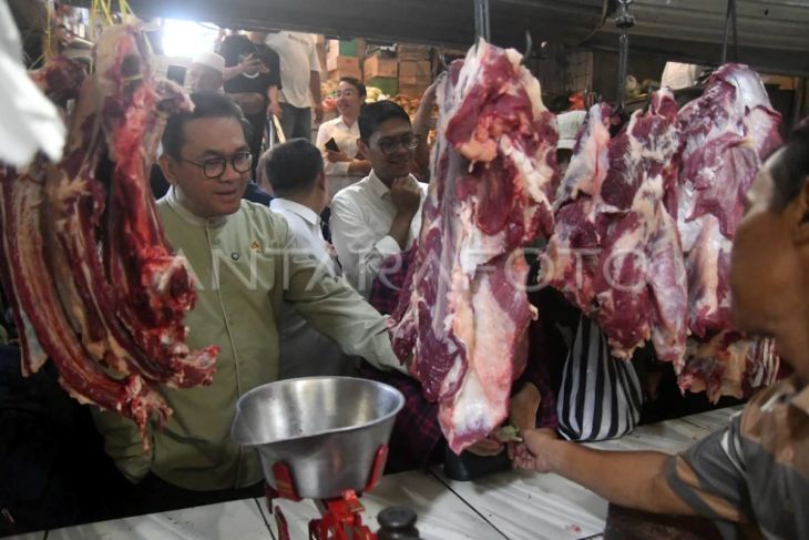 Sidak Menteri Perdagangan di Pasar Kota Bogor
