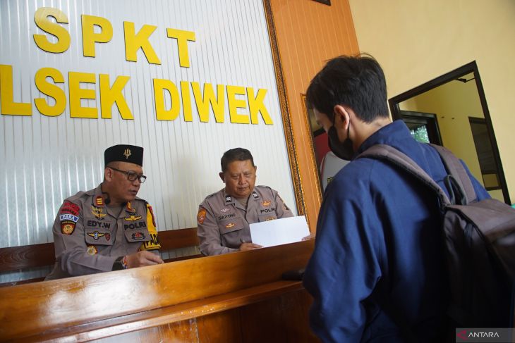 Layanan penitipan kendaraan Polres Jombang