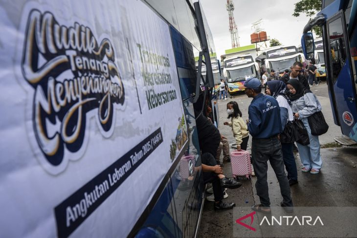 Pemberangkatan mudik gratis Kemenhub di Tangerang