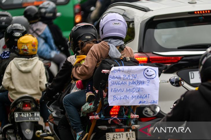 Arus mudik H-2 di Nagreg