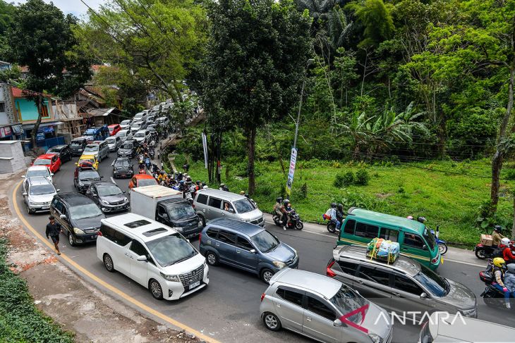 Arus mudik H-2 di Nagreg