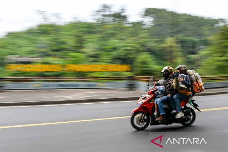 Arus mudik H-3 di Sumedang