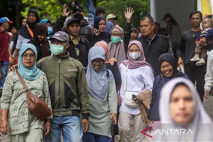 Pemberangkatan mudik gratis Pemkot Cimahi