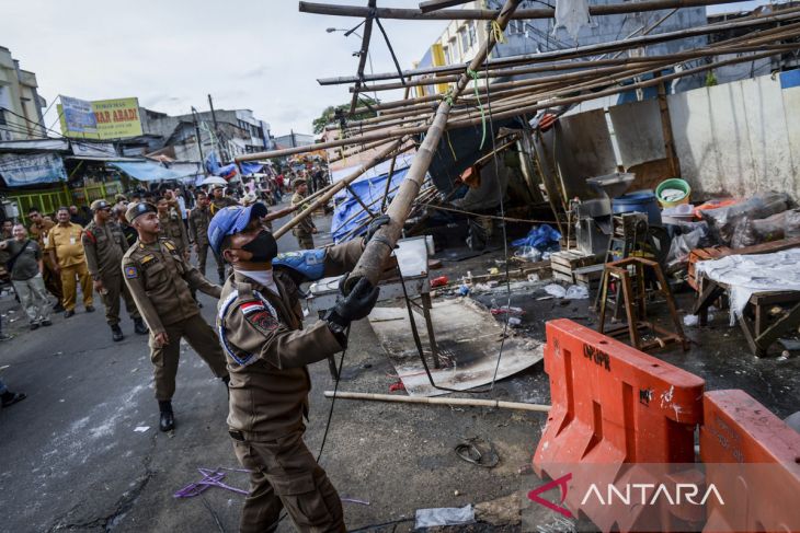 Penertiban pasar jelang Lebaran