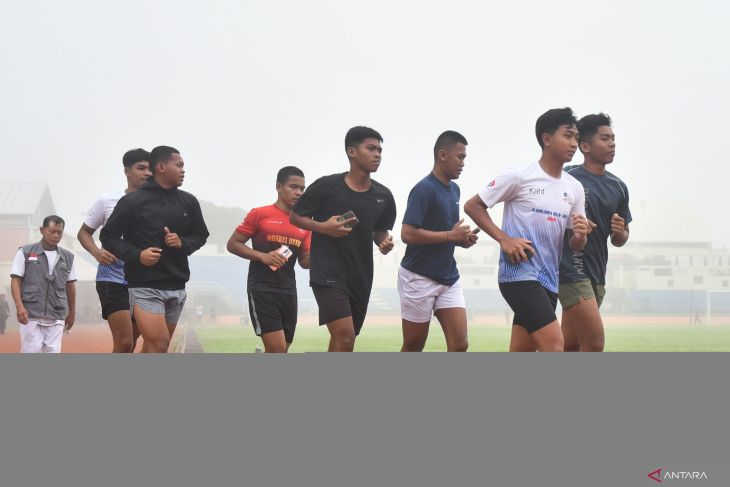 Aktrivitas olahraga usai Lebaran di Madiun