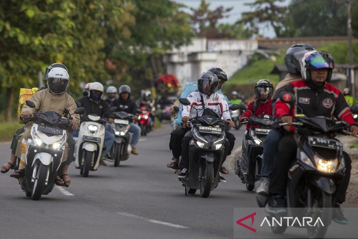 Arus balik Lebaran di jalur pantura Indramayu