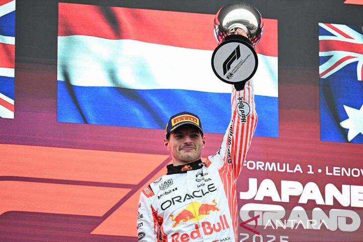 Max Verstappen menang F1 seri Jepang
