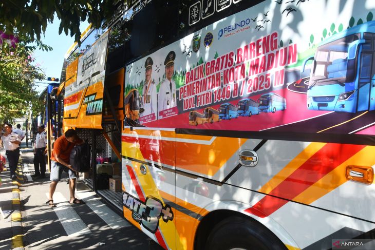 Balik gratis bareng Pemkot Madiun