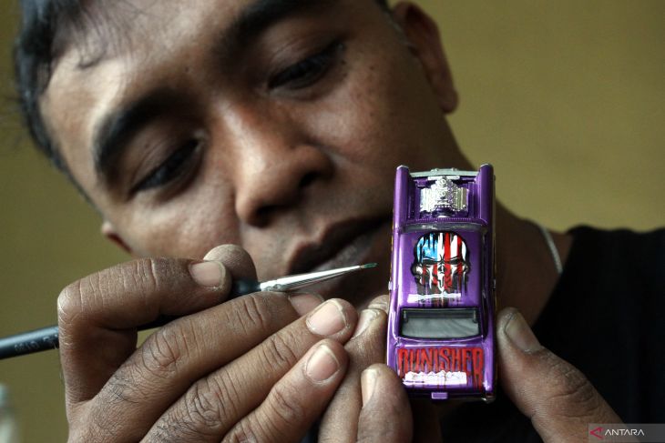 Kerajinan die cast lukis ekspor