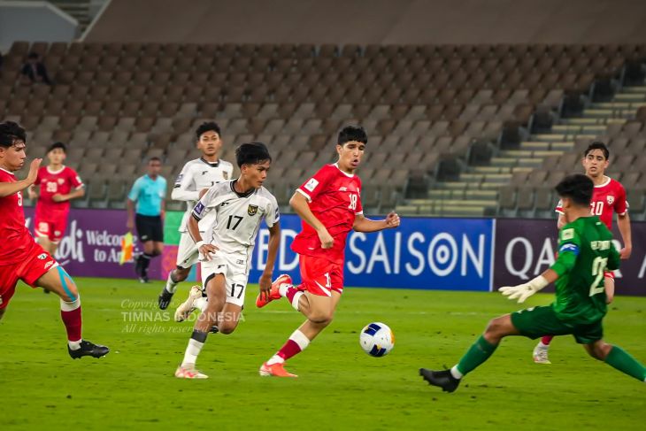 Dua gol menit akhir bawa  Indonesia taklukkan Afganistan 2-0