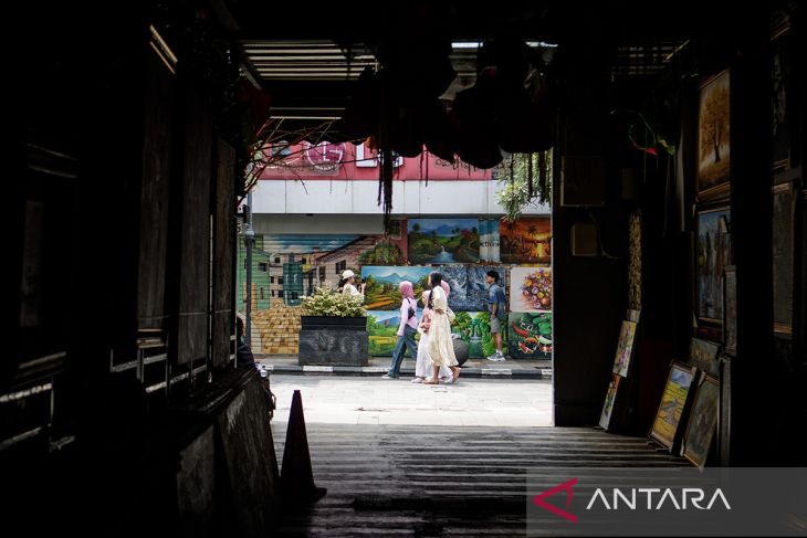 Jumlah kunjungan wisatawan di Bandung