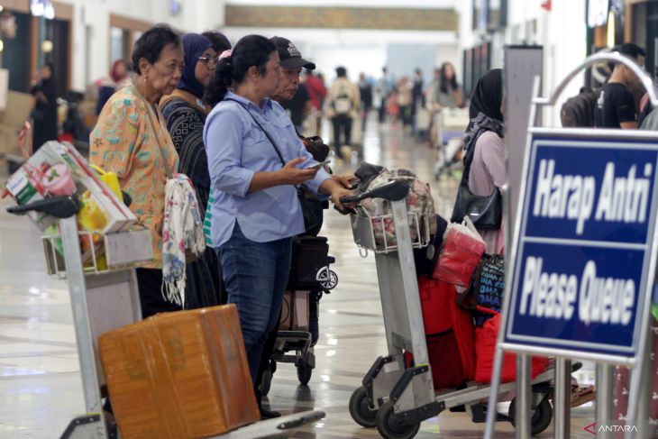 Capaian pelayanan Bandara Juanda selama Lebaran