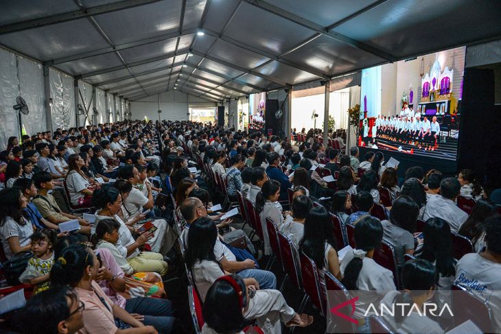 Ibadah Kamis Putih di Bandung