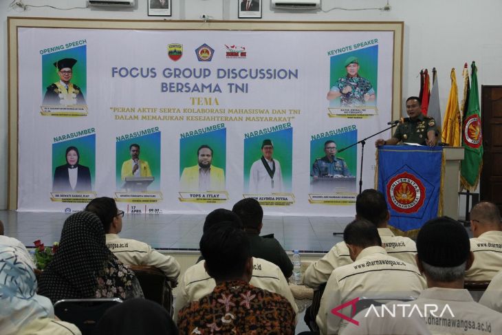 Kodam I/Bukit Barisan gelar diskusi bersama Mahasiswa di Medan