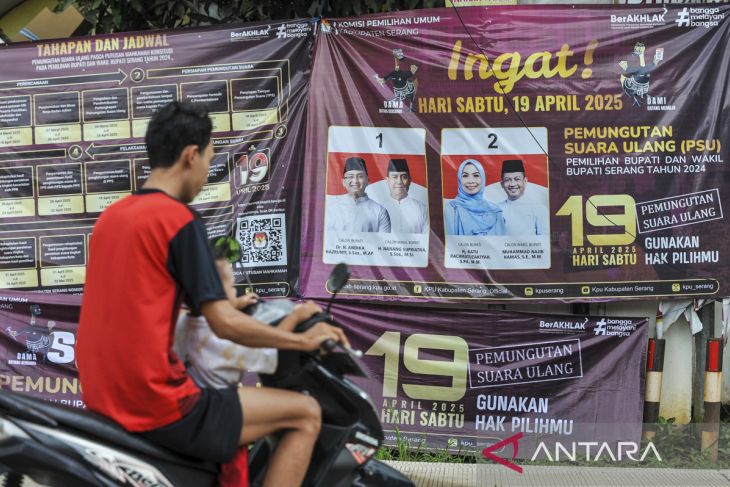 Target partisipasi pemilih PSU Pilkada Kabupaten Serang 2024