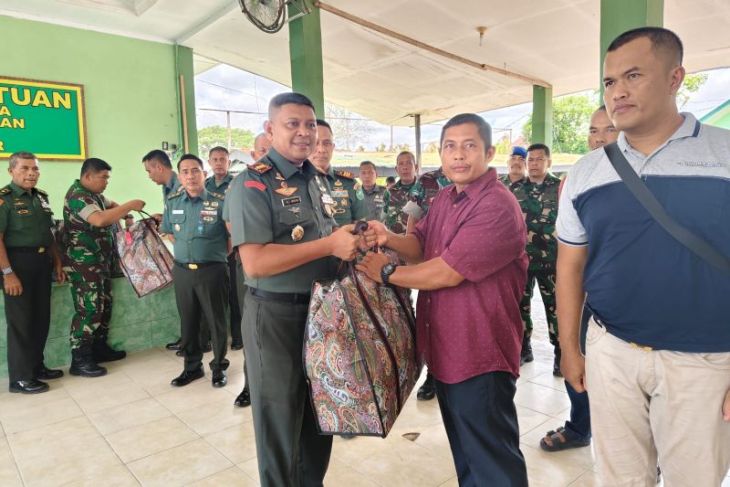Pangdam IM salurkan bantuan prajurit terdampak kebakaran Kodim Aceh Timur