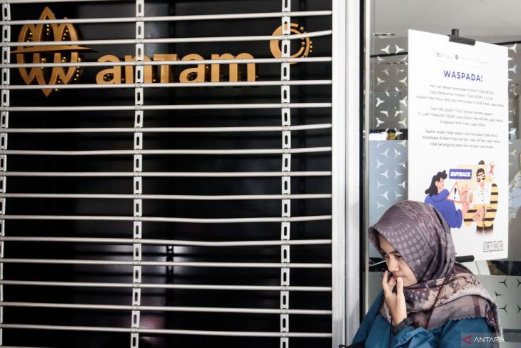 Harga emas Antam hari ini meroket Rp20.000 jadi Rp1,930 juta/gram