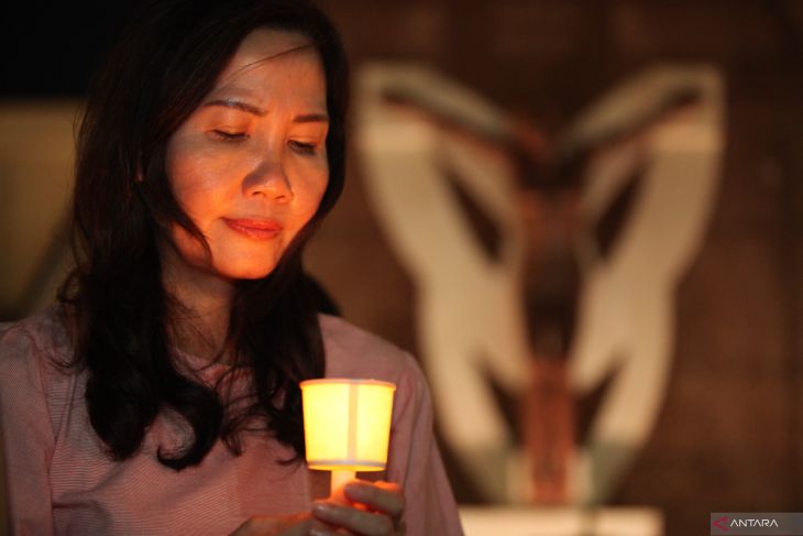 Doa bersama untuk mendiang Paus Fransiskus