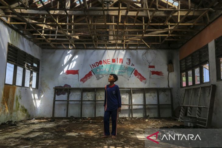 Bangunan sekolah rusak di Pandeglang