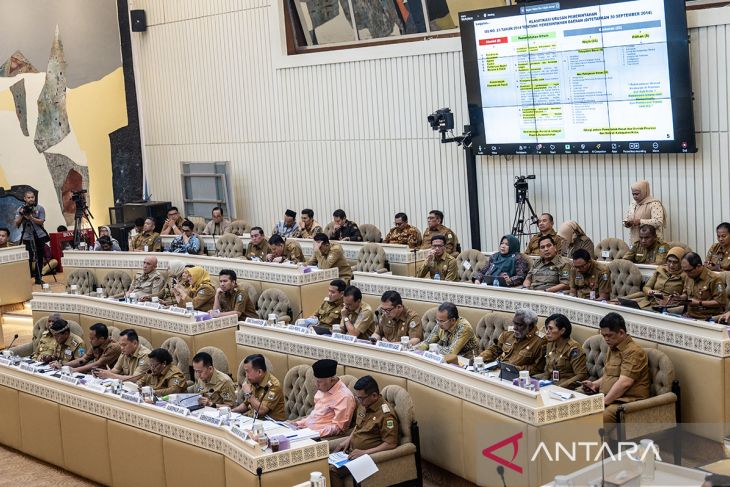 Plt Sekdaprov Kalsel RDP bersama Komisi II DPR RI