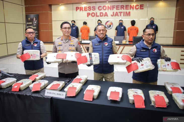 Pengungkapan kasus narkotika jaringan internasional