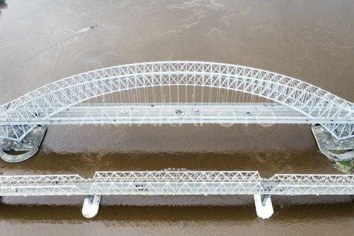Jembatan Mahakam I jalani uji dinamis dan geometrik
