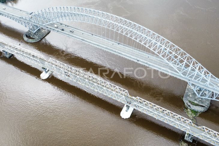 Jembatan Mahakam I jalani uji dinamis dan geometrik