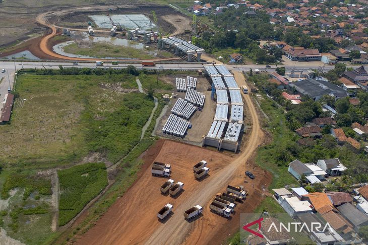 Konektivitas masa depan Jawa Barat, pembangunan Tol Patimban terpantau dari ddara